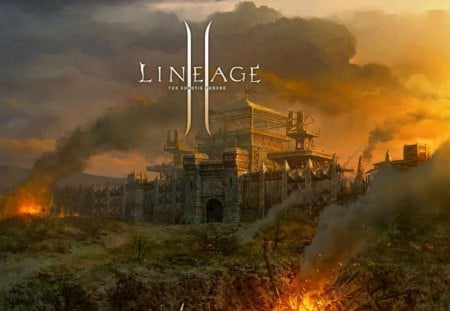 Lineage 2 The Chaotic Chronicle - game, fire, the chaotic chronicle, lineage 2, war, games, castle