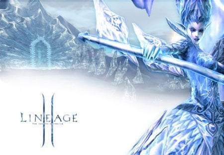 Lineage 2 The Chaotic Chronicle - woman, ice, games, game, the chaotic chronicle, lineage 2