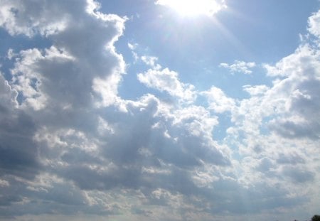 Untitle - sky, clouds, blue