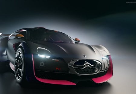 CONCEPET CAR - black, concept, car, citroen