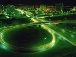 freeway at night