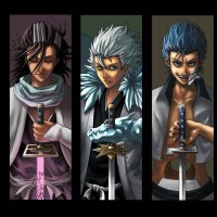 Rukia, Byakuya, Toushirou, Grimmjow, Ulquiorra