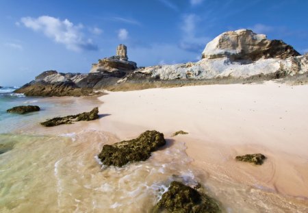 Beach - beach, ocean, nature, water