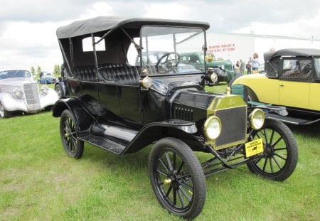 1932 Ford mint shape - black, Ford, car, Photography, Headlights, wheels