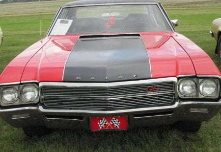 1962 Buick GS - black, buick, car, red, photography