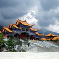 chongsheng temple in yunnan china