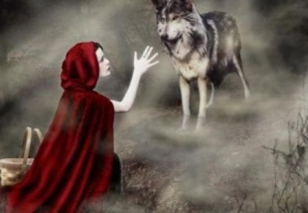 talking to the wolf