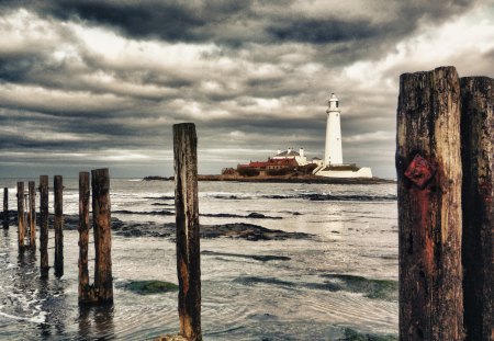 St Mary`s Lighthouse - magnificent, lighthouse, photograph, stunning