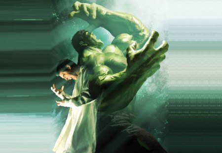 The Beast Within - green, hulk, art, comics