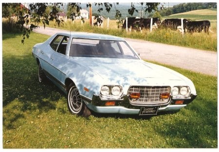 1972 Grantorino - country side, grantorino, blue, 1972