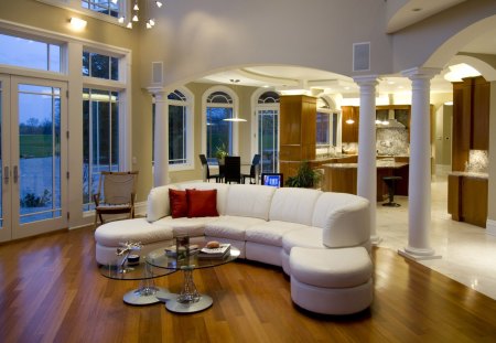 Living room - room, architecture, house, living