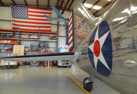 American Skytrain - plane, american flag, c47 skytrain, flag