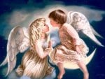 a angel kiss