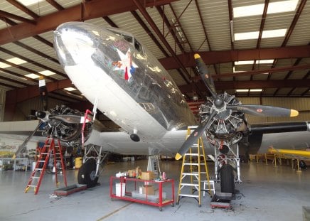 C-47 Skytrain - c 47, skytrain, bluebonnet belle, wwii