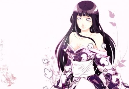 Hinata - pretty, anime, naruto shippuden, girl, cute