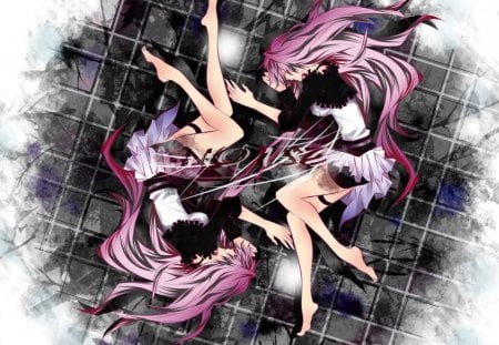 Megurine Luka - Noise - vocaloid, purple, girl, megurine luka, long hair, pink, noise