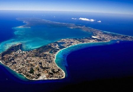 Cayman Islands From The Sky. - nice, of, a, very