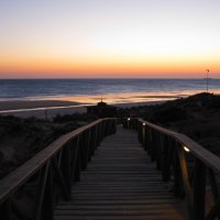 Sunset in Chiclana, Spain