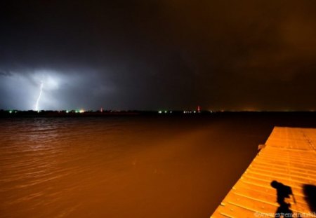 An Approaching Storm - thunderstorm, lightning, storm, approaching storm