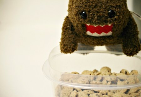 Domo ( Cookies ) - cookie, domo, cartoon, mini cookies, cookies, cute, adorable, small cookies