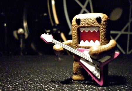 Domo ( Rockin Out ) - rock, cartoon, domo, rockin