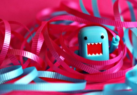 Domo ( Rap Me Up ) - domo, colorful, anime, cartoon, rainbow, gift, love