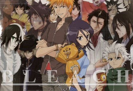 Bleach~Friends - soul reapers, friends, espada, bleach