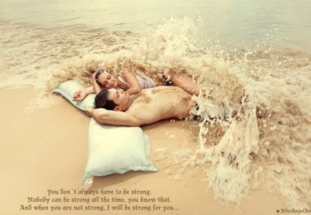 This is Why I am Yours - woman, love, man, words, sea