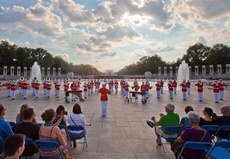 USMC Band - marines, marine corps, recon, usmc