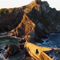 natural coastal bridge euskadi spain