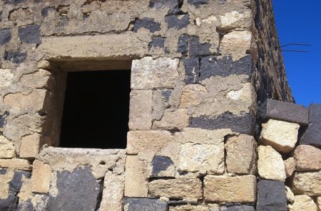 stone age - house, stone, ruins, window