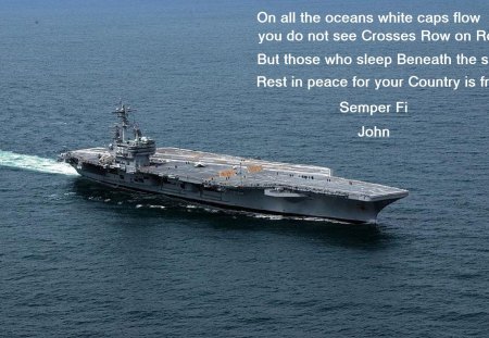 USS George H W Bush - usa, usaf, ships, usn, usmc