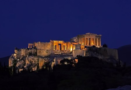 Temple of Hephaestus - athens, hill, ancient, hephaestus, greek, of, church, architecture, agora, old, temple