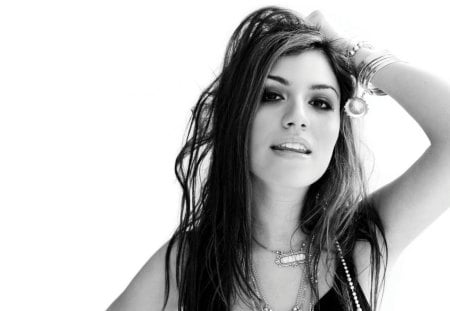 Cute and lovely - gabriella cilmi, singer, girl, eyes, lovely girl, hair, lips, stare, bracelet, cute, face