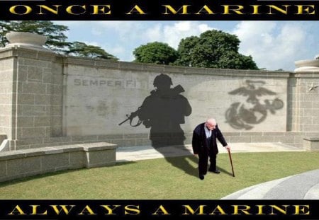 Once A Marine - marines, marine corps, recon, usmc