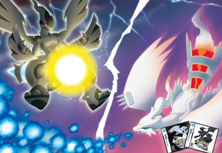 Pokemon B&W - Reshiram and Zekrom