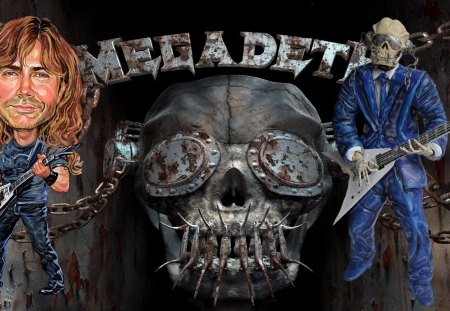 Megadeth Wallpaper 2 - megadeth, rock music, heavy metal, vic