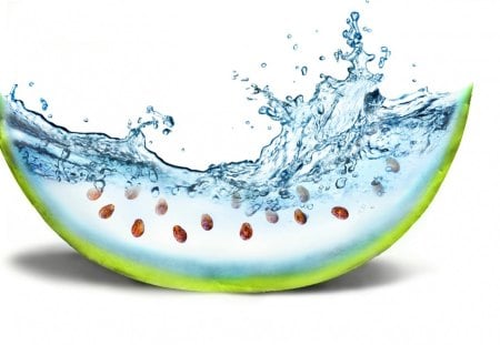 Watermelon - fruit, melon, water, red