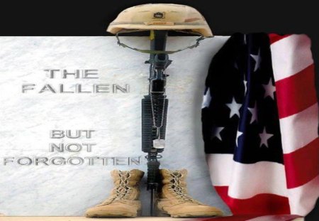 The Fallen - usaf, usmc, usn, usa