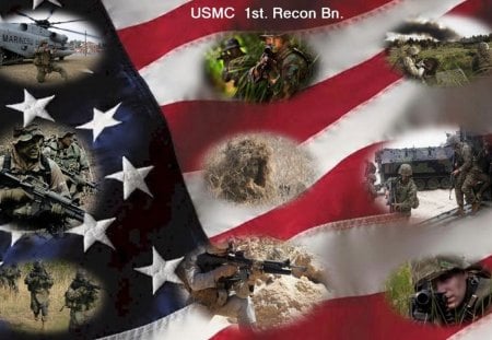 USMC 1st. Recon Bn - marines, marine corps, recon, usmc