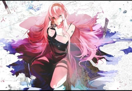 Megurine Luka - pretty, girl, cute, anime