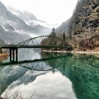 Mountain Lake Reflection