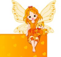 Fairy with teddy