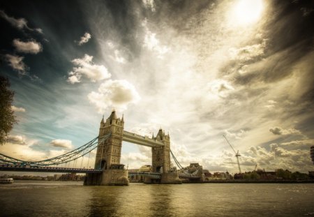 Iconic London - london, iconic, tower, bridge