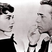 Humphrey Bogart & Audrey Hepburn