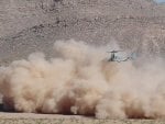 MV-22 Downwash Dust Cloud..