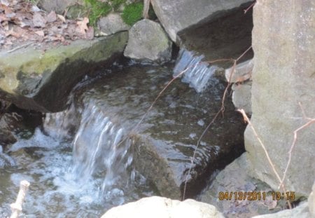 Park Mini Water Works - water, works, park, falls