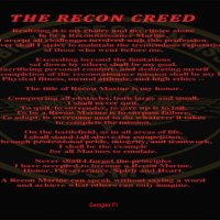 The Recon Creed