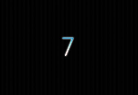 7 - windows 7, windows, seven, black and white, 7, windows seven