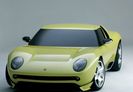 LAMBORGHINI MIURA CONCEPT - supercar, lamborghini, car